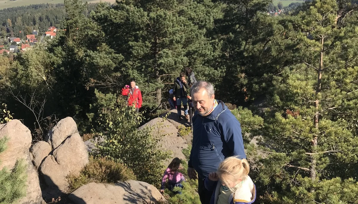 Carolafelsen in der Sonne | © J. Breidenstein