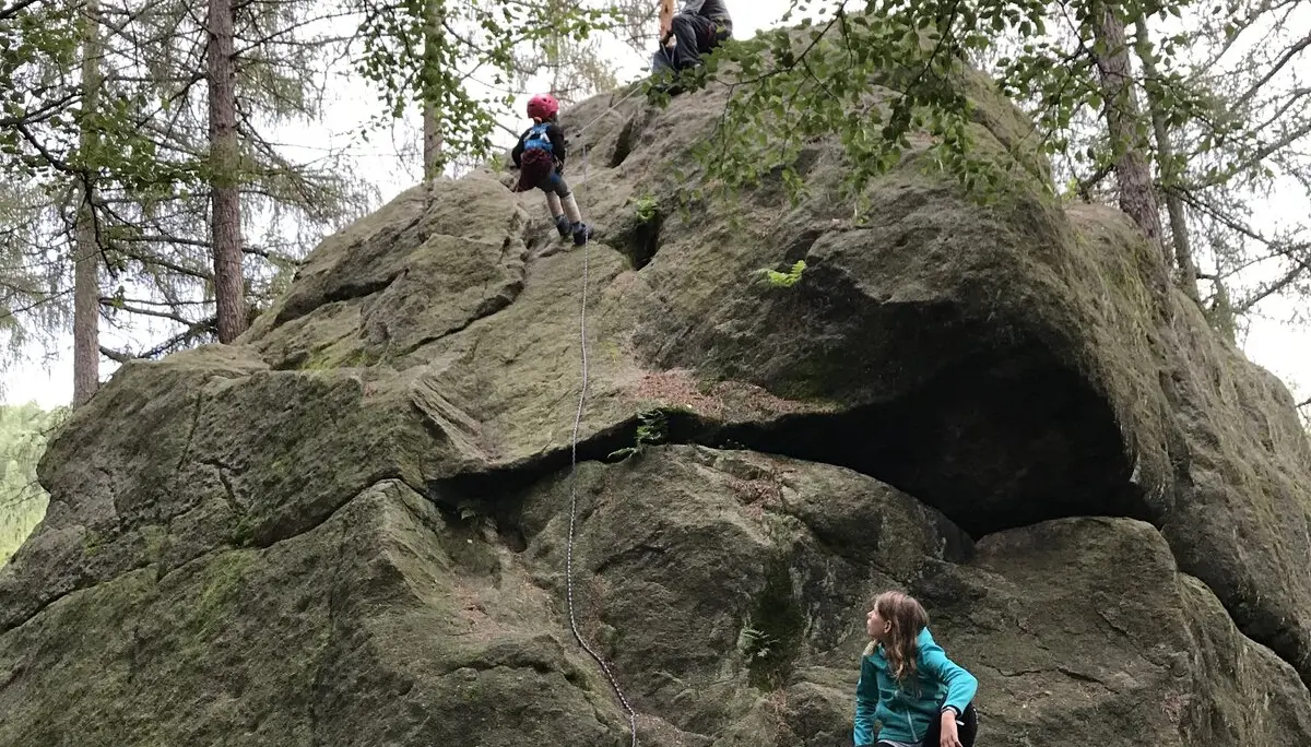 Übungsfelsen in Ostrov | © J. Breidenstein