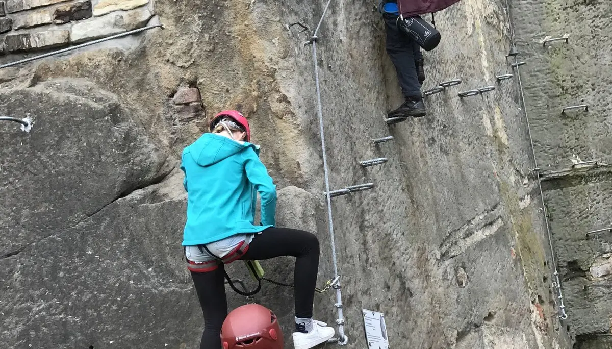 Klettersteig Děčín | © J. Breidenstein
