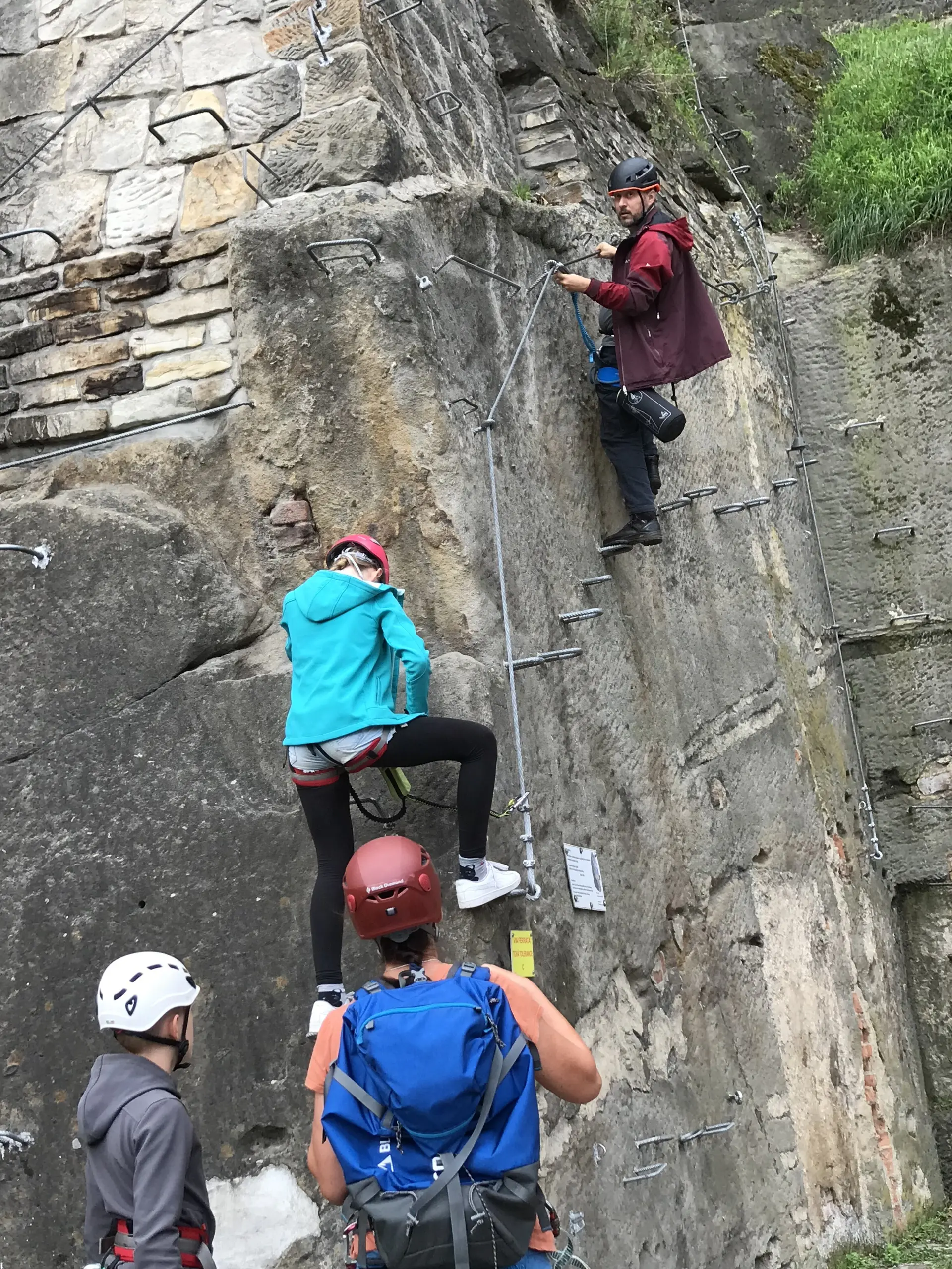 Klettersteig Děčín | © J. Breidenstein