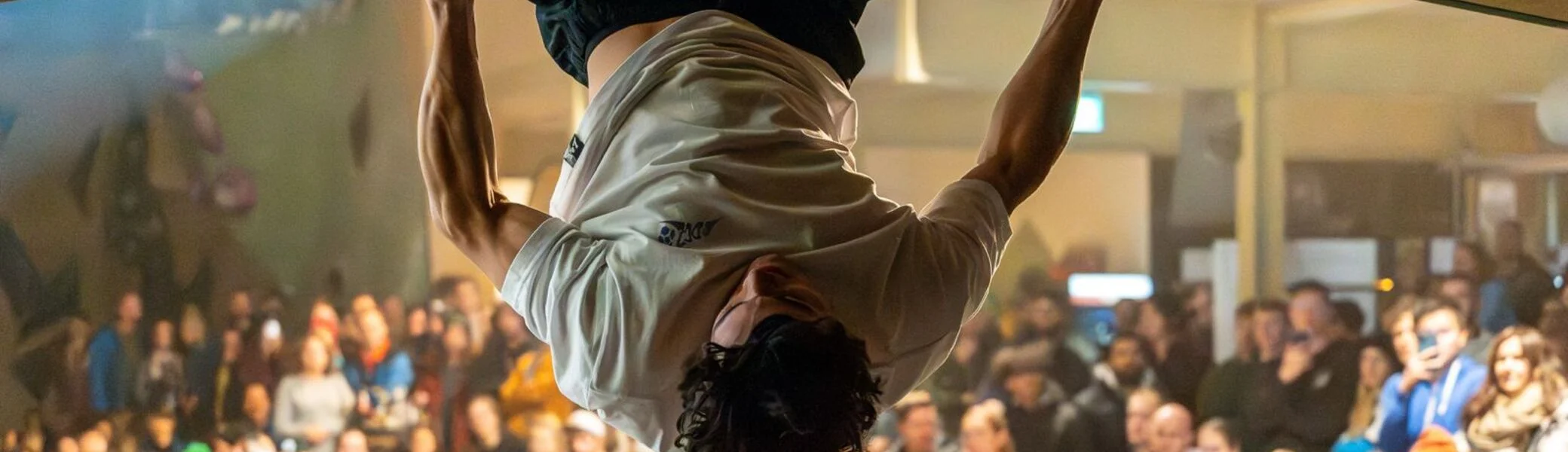 Elias Arriagada gewinnt die Vertical Comp 2023 (Herren) | © Leon Stadler