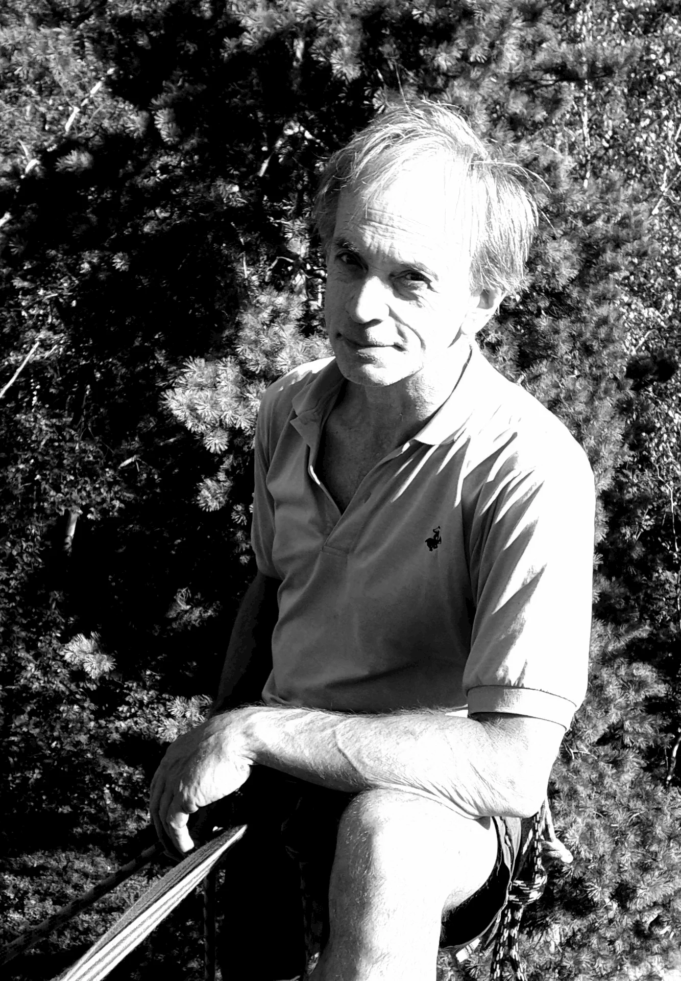 Gerd Locke am Fels, 2013 | © Archiv AlpinClub Berlin