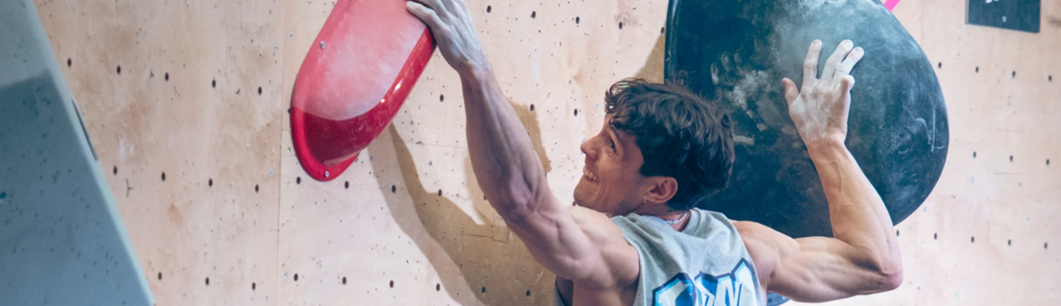 DM 2024 Bouldern - Elias Arriagada-Krüger | © DAV/Thomas Schermer