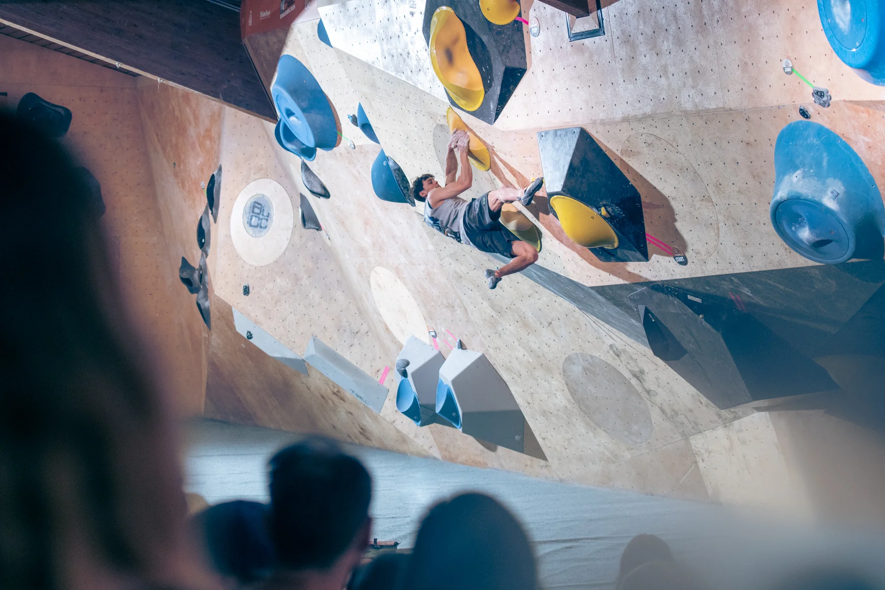 DM 2024 Bouldern - Elias Arriagada-Krüger | © DAV/Thomas Schermer
