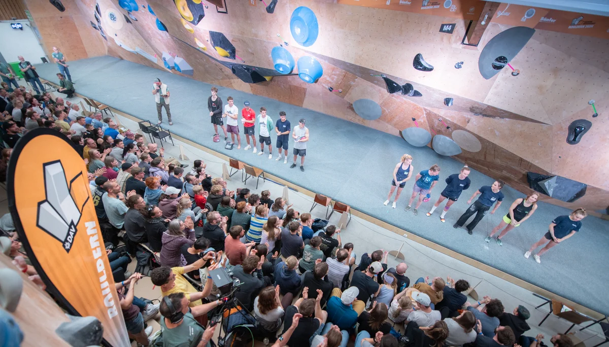 DM 2024 Bouldern - Finalisten | © DAV/Thomas Schermer