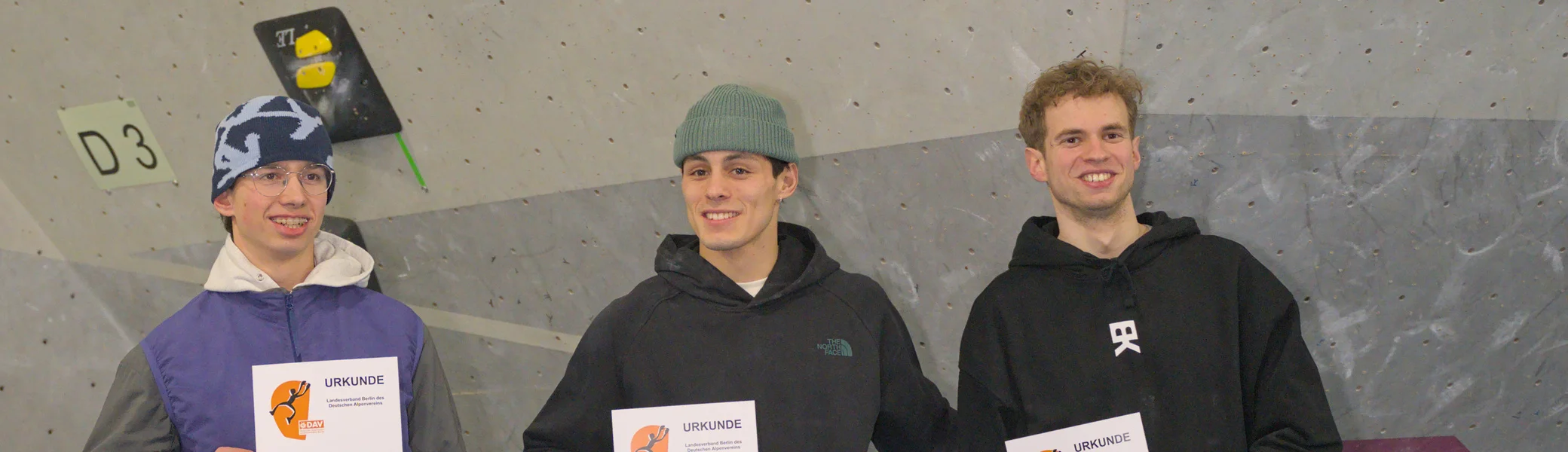 LM Berlin Bouldern 2025 - Tagessieger Herren | © Dieter Faulbaum