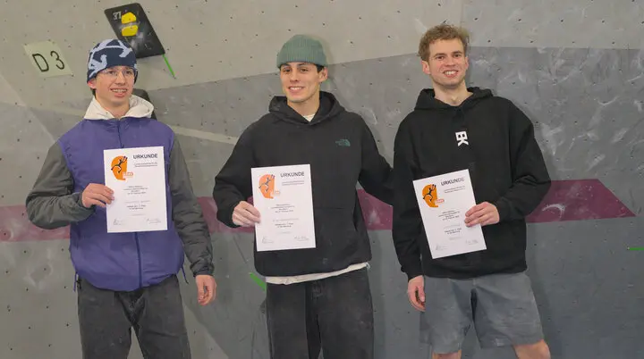 LM Berlin Bouldern 2025 - Tagessieger Herren | © Dieter Faulbaum