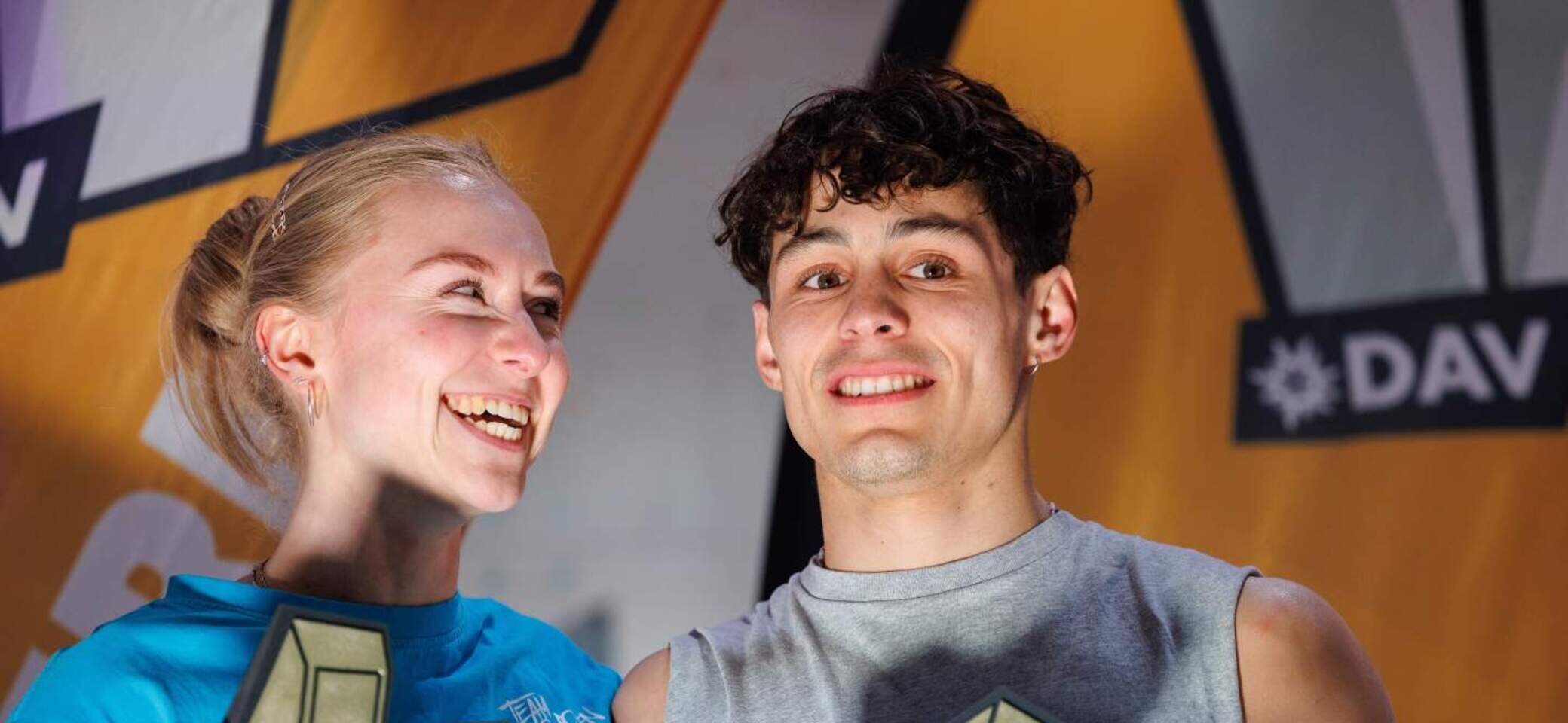 Lucia Dörffel und Elias Arriagada Krüger | © DAV / Marco Kost