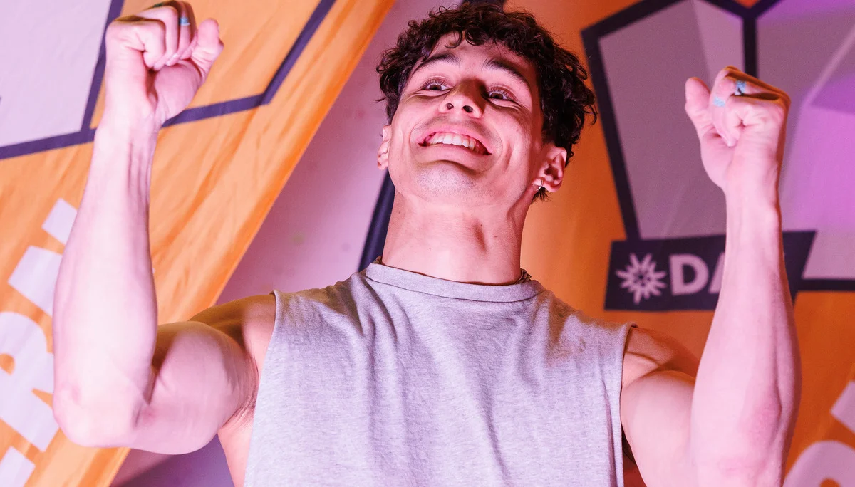 Elias - Deutsche Meisterschaft Bouldern 2025 | © Marco Kost / DAV