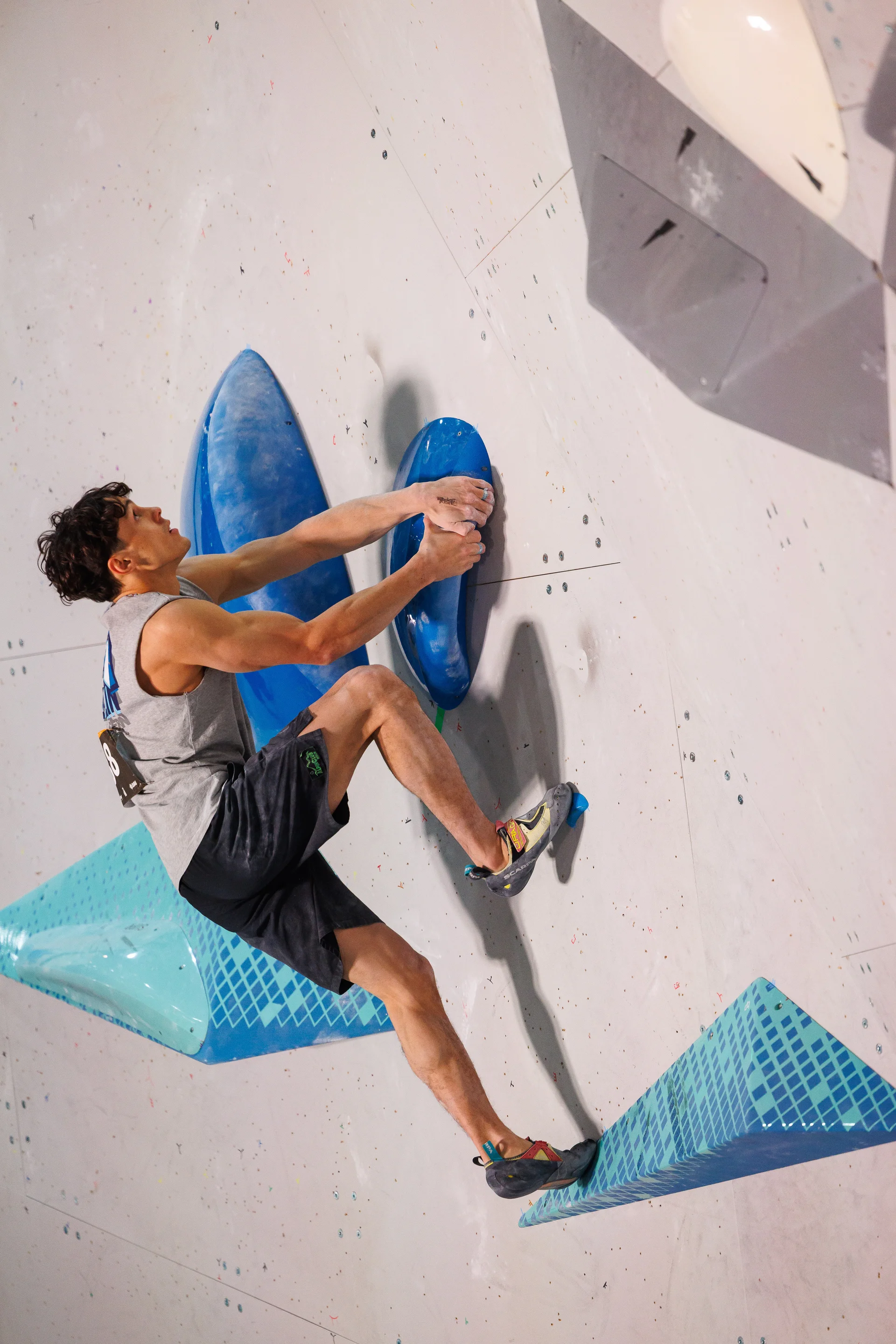Elias - Deutsche Meisterschaft Bouldern 2025 | © Marco Kost / DAV