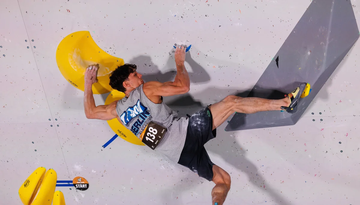 Elias - Deutsche Meisterschaft Bouldern 2025 | © Marco Kost / DAV