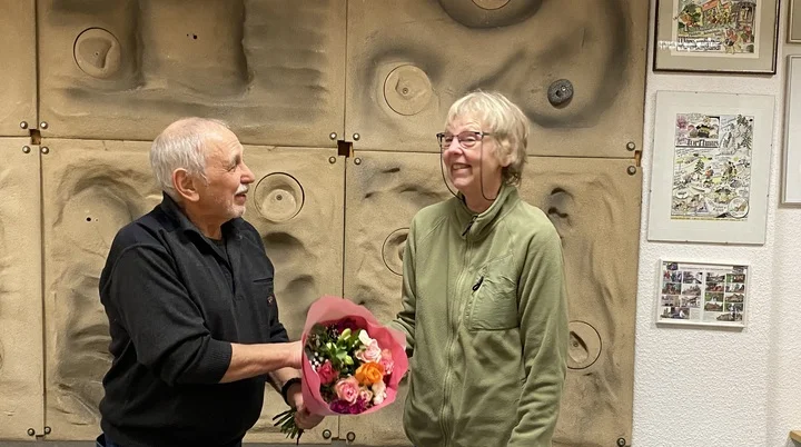 Glückwunsch an 7000stes Mitglied | © AlpinClub Berlin