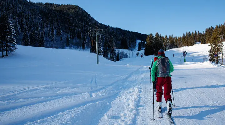 Skifahren in Bayern | © DAV/ Marco Kost