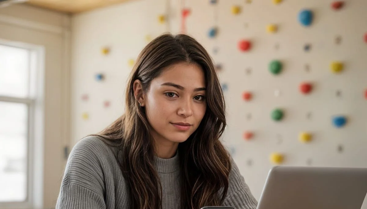 Junge Dame mit Laptop und Smartphone | © AlpinClub Berlin Hidream