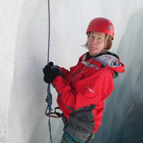 Britta Trams  im Eis | © Britta Trams