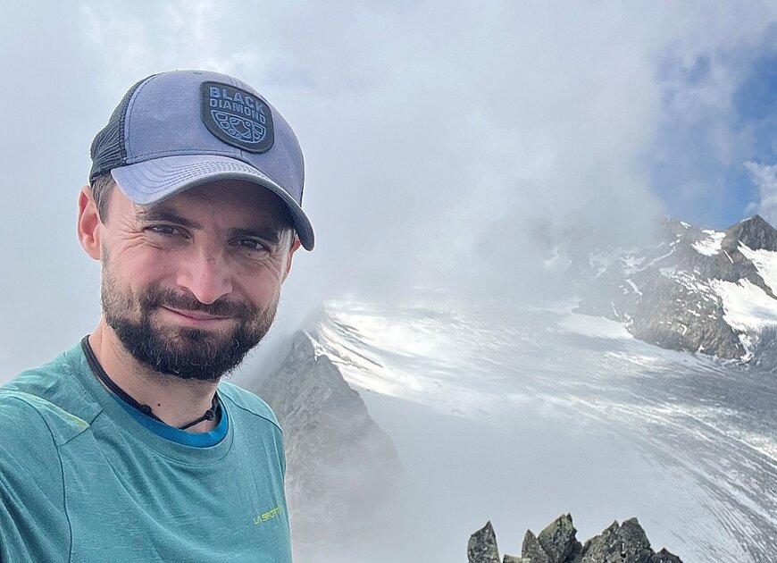 Ronny Horning | © Ronny Horning Ronny Horning am Gletscher | © Ronny Horning