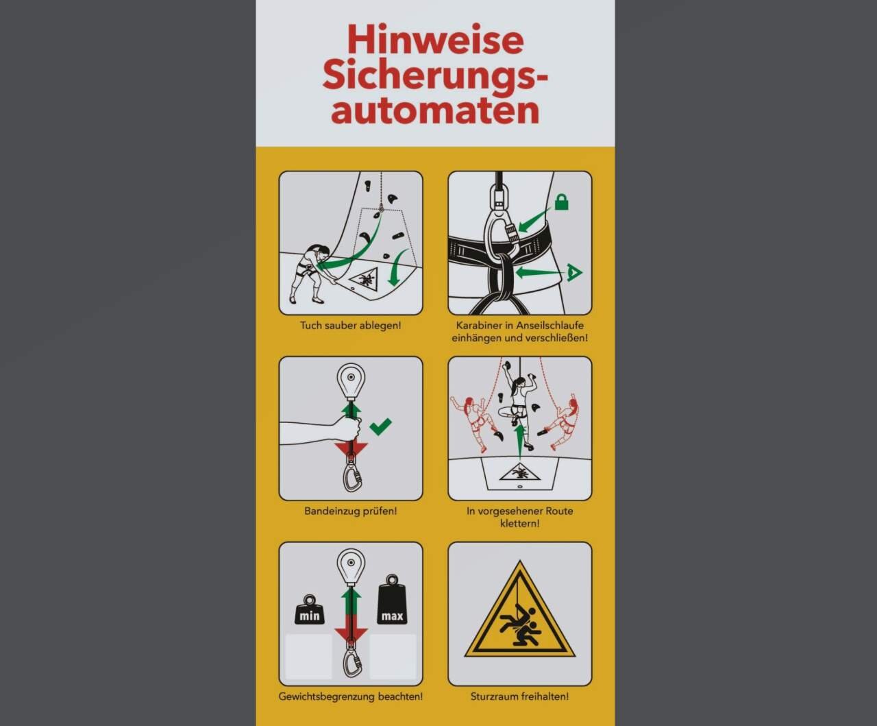 Klettern mit Selbstsicherungsautomat | © DAV Klettern mit Selbstsicherungsautomat | © DAV